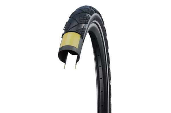 Schwalbe | Buitenband Marathon Efficiency SuperRace V-Guard 27,5 x 2.15 (55-584) zwart