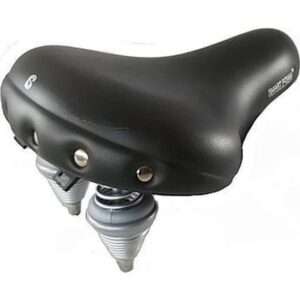 Selle Comfort | Classic Retro XL Fietszadel Zwart