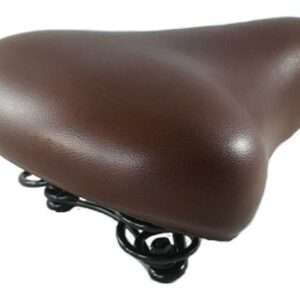 Selle Comfort | City zadel unisex gel/staal bruin