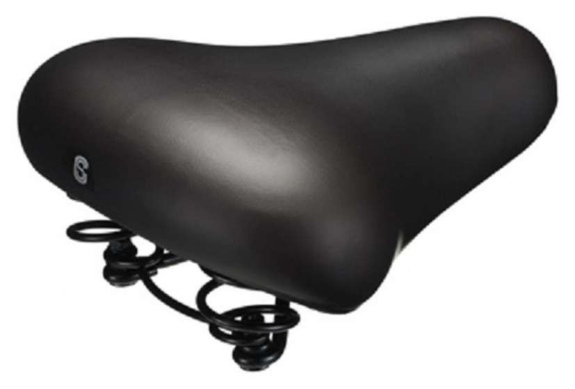 Selle Comfort | City Budget Fietszadel met strop Foam Zwart