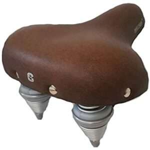 Selle Comfort | Retro Medium zadel bruin. Met smart foam techniek, zonder strop