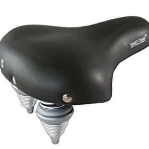 Selle Comfort | Retro Fietszadel 27 x 24,5 cm Foam Zwart