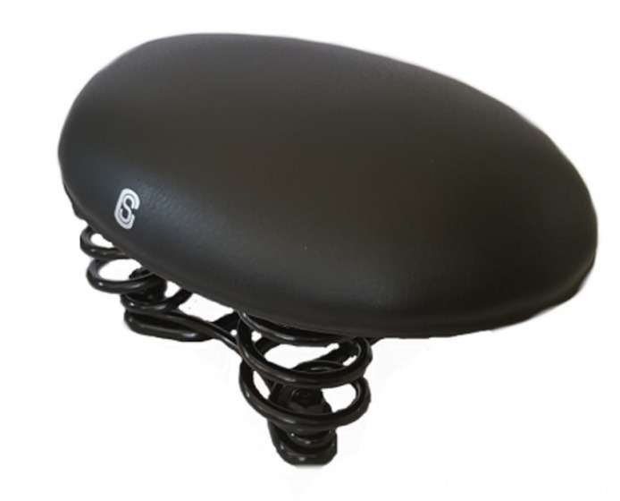 Selle Comfort | Rok Fietszadel 220 x 134 mm Dames Zwart