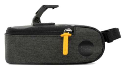 zadeltas met clip Small 0,6 liter zwart
