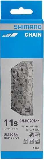 Shimano | HG701 Ultegra/Deore XT ketting 11 speed QL 116 schakels