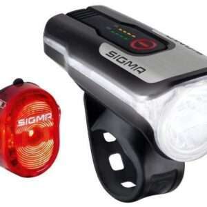 Sigma | Aura 80 USB Koplamp + Nugget II Achterlicht Verlichtingsset