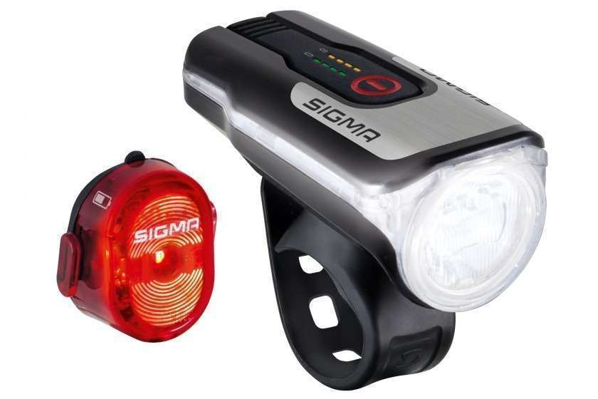 Sigma | Aura 80 USB Koplamp + Nugget II Achterlicht Verlichtingsset