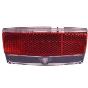Simson | Achterlicht airy led naafdynamo bagagedrager rood