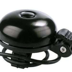 Simson | Fietsbel race 45 mm 85 db zwart aluminium