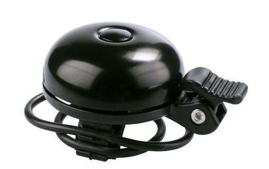 Simson | Fietsbel race 45 mm 85 db zwart aluminium