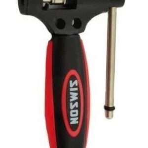 Simson | Kettingpons De Luxe universeel zwart/rood