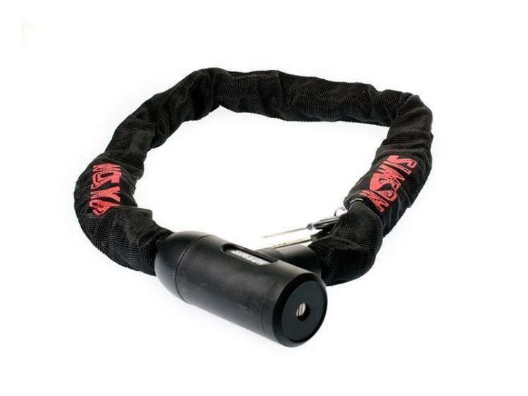 Simson | Kettingslot Fairly 100 cm x 8 mm zwart/rood