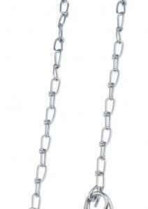 Simson | Ophangkettingen met haken rood/zilver 2 stuks