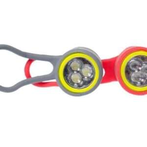 Simson | Verlichtingsset simmy led batterij rood/grijs