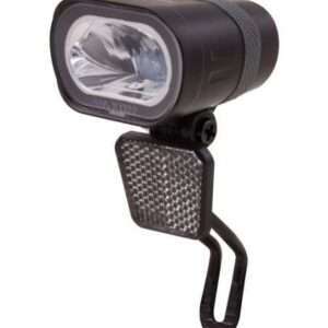 Spanninga | Koplamp Axendo 40 Xdas dynamo zwart