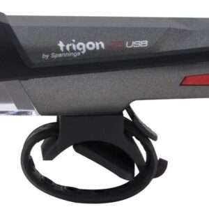 Spanninga | Trigon 25 koplamp LED oplaadbaar zwart