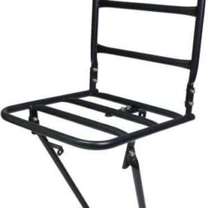 Steco | Voordrager met Kroonboutmontage 30 x 30 cm Matzwart