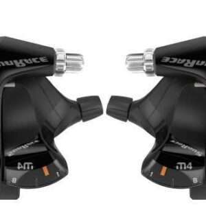 SunRace | Remgreepverstellers STM406 3/7V zwart/zilver