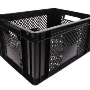 Hi-point | Fietskrat kunststof 18 liter zwart