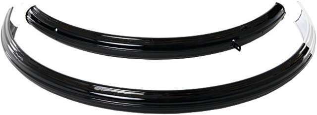 Falkx | Spatborden set omafiets staal 28 inch zwart