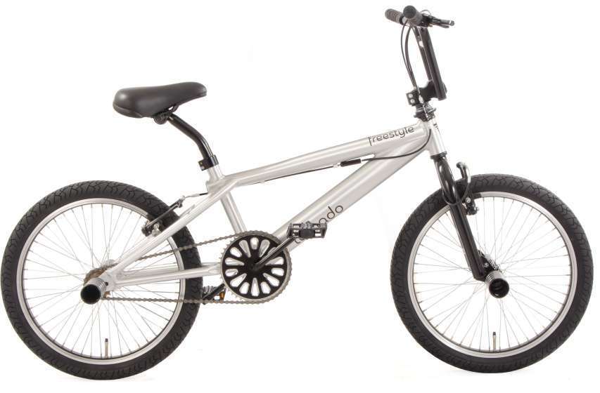 Tornado | Freestyle 20 Inch 30 cm Jongens V-Brakes Zilver