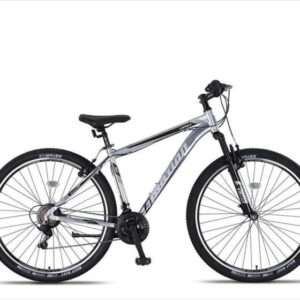 Umit | Mountainbike 4 Motion 27.5 Inch 47 cm Unisex 21V V-Brakes Chroom/Zwart
