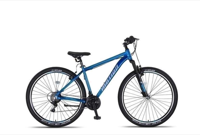 Umit | Mountainbike 4 Motion 29 Inch 46 cm Unisex 21V V-Brakes Blauw/Zwart