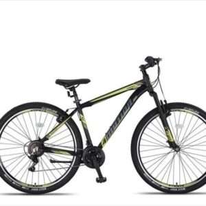 Umit | Mountainbike 4 Motion 29 Inch 46 cm Unisex 21V V-Brakes Zwart/Geel