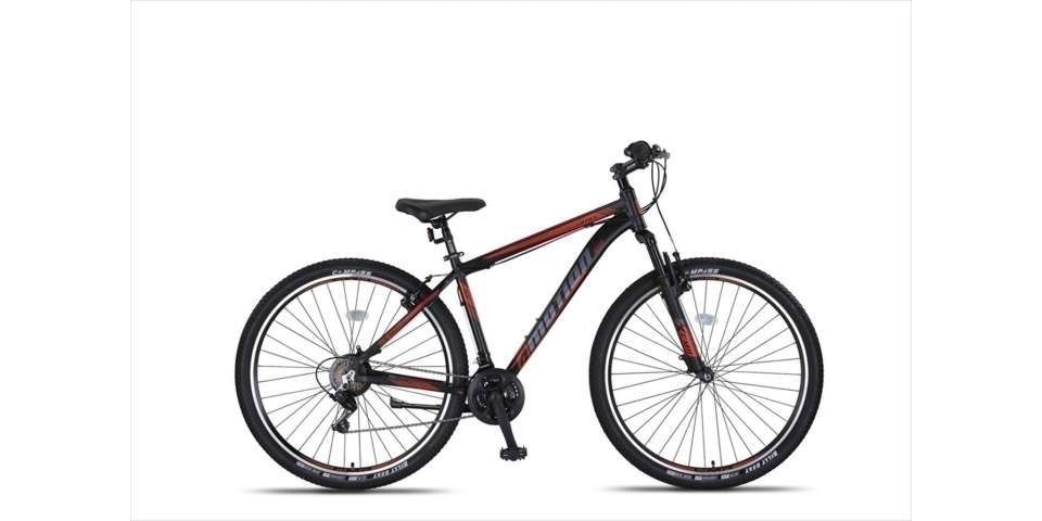 Umit | Mountainbike 4 Motion 29 Inch 46 cm Unisex 21V V-Brakes Zwart/Rood