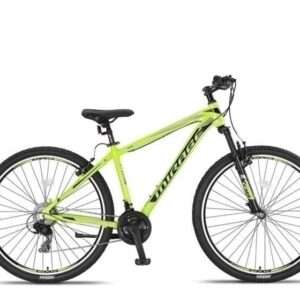 Umit | Mountainbike Mirage Cropped 27.5 Inch 50 cm Unisex 21V V-Brakes Lime/Zwart