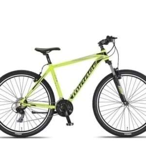 Umit | Mountainbike Mirage Oversized 29 Inch 50 cm Unisex 21V V-Brakes Lime/Zwart