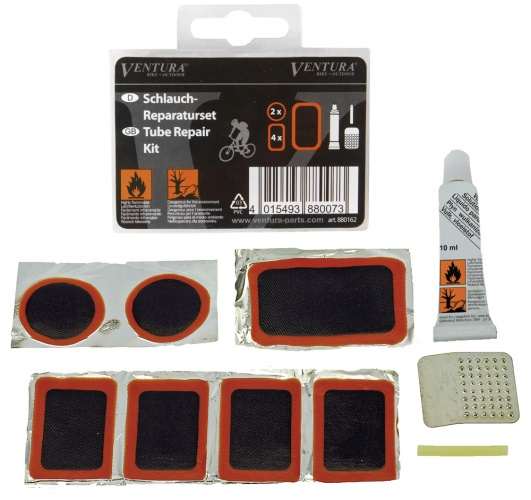 Ventura | Banden Reparatie Set Binnenband Zwart