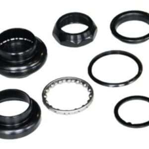 VWP-Louis Verwimp | Balhoofdstel 1 Inch Schroefdraad Staal Zwart