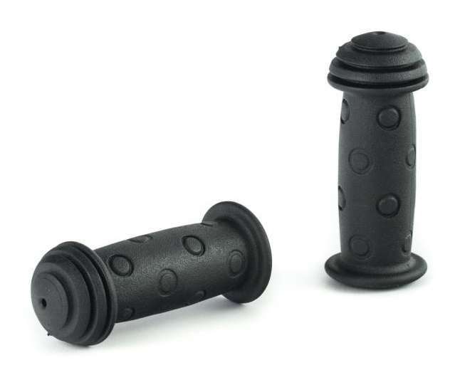 Widek | Handvatten junior 100 x 22 mm rubber zwart 2 stuks