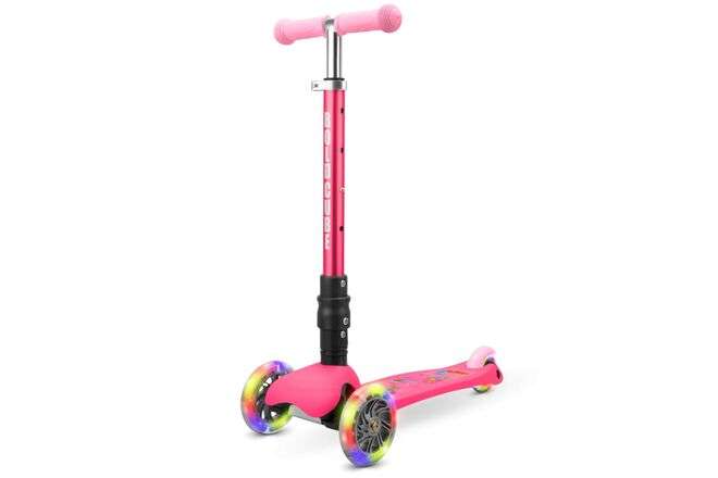 BOLDCUBE Teeny FOLD driewielstep - Zeemeermin Roze