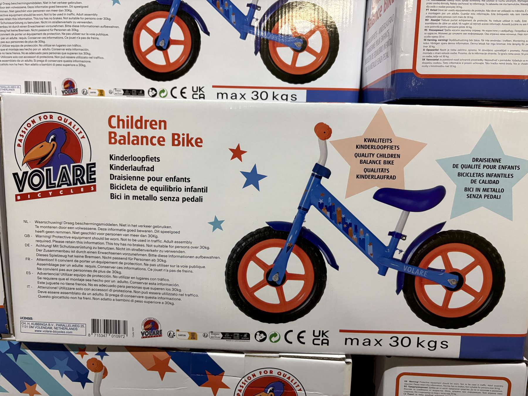 Volare loopfiets - Blauw - Afbeelding 8