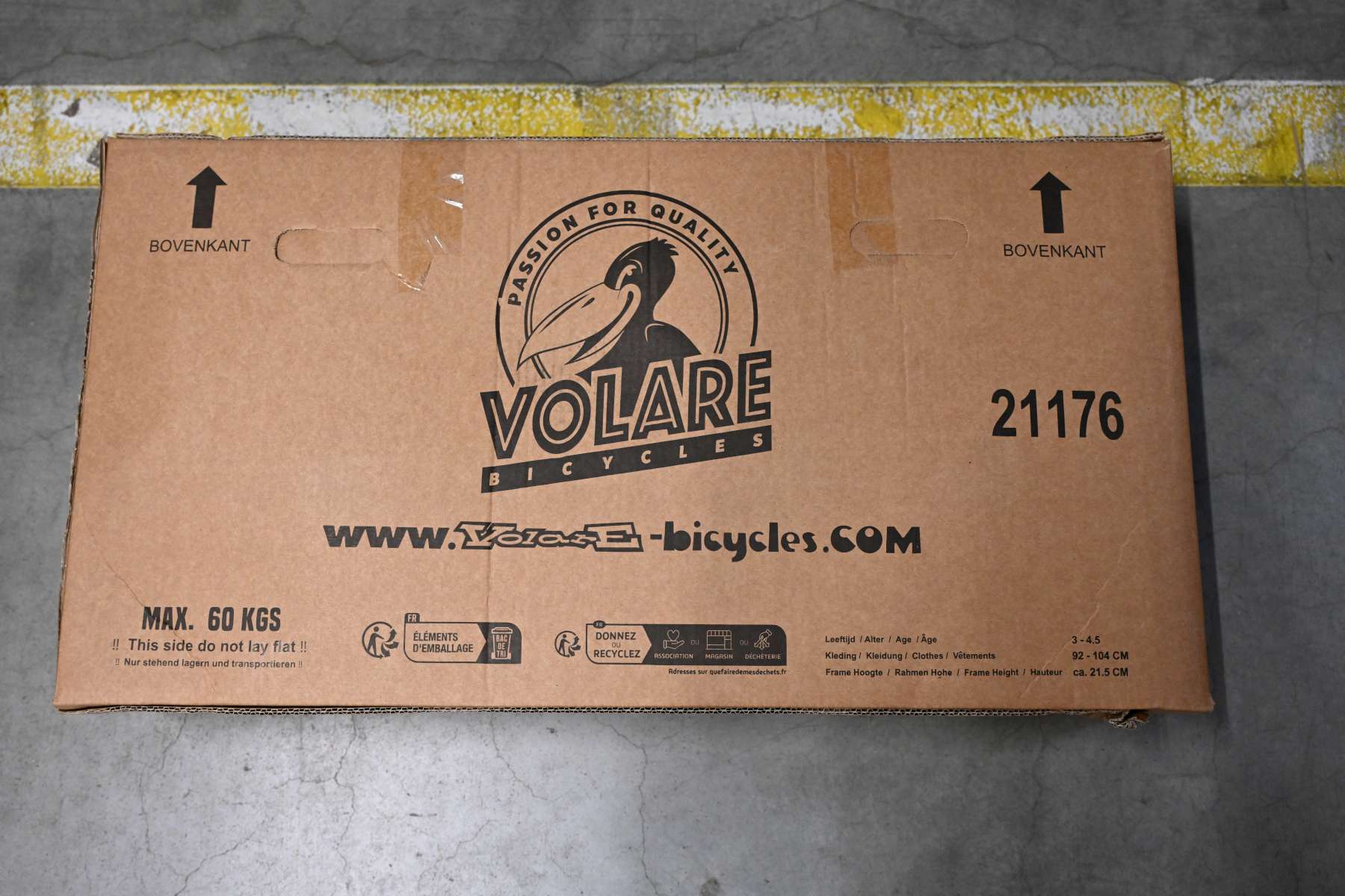 Volare | Jongens Kinderfiets Thombike, 12 inch, Zwart Geel - Afbeelding 16