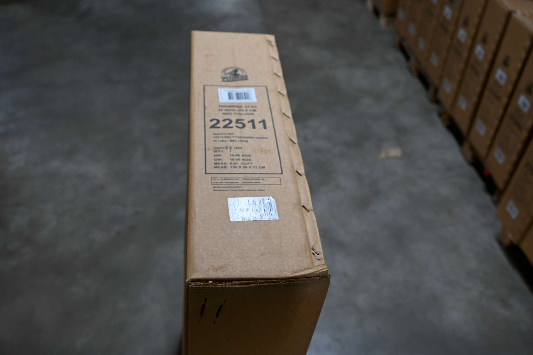 Volare | Jongens Kinderfiets Thombike, 24 inch, Rood, 3 versnellingen - Afbeelding 15