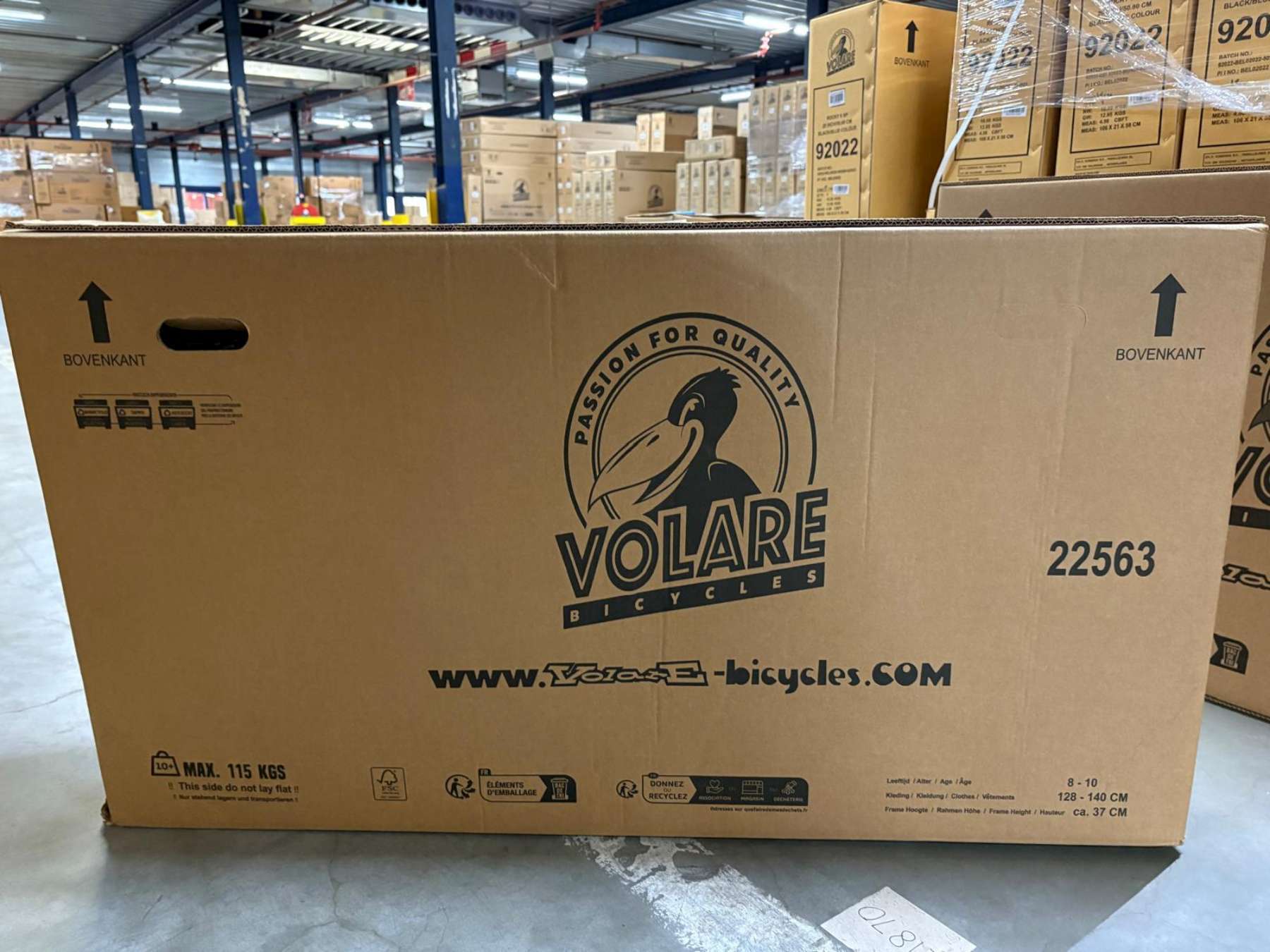 Volare XC Race Kinderfiets - 24 inch - Nexus 3 - Blauw/Grijs - Afbeelding 14