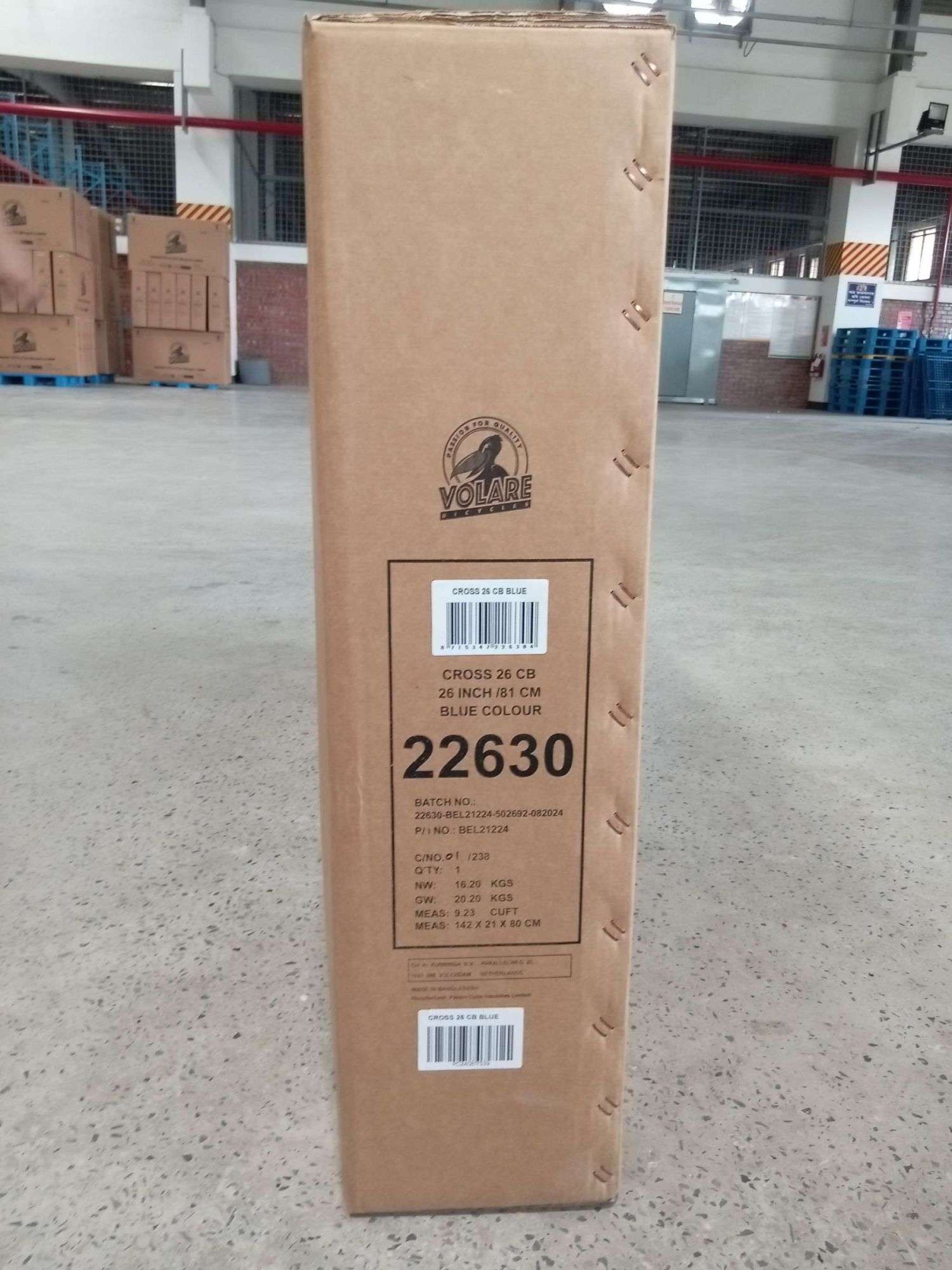 Volare | Jongens Kinderfiets Cross, 26 inch, Blauw - Afbeelding 20