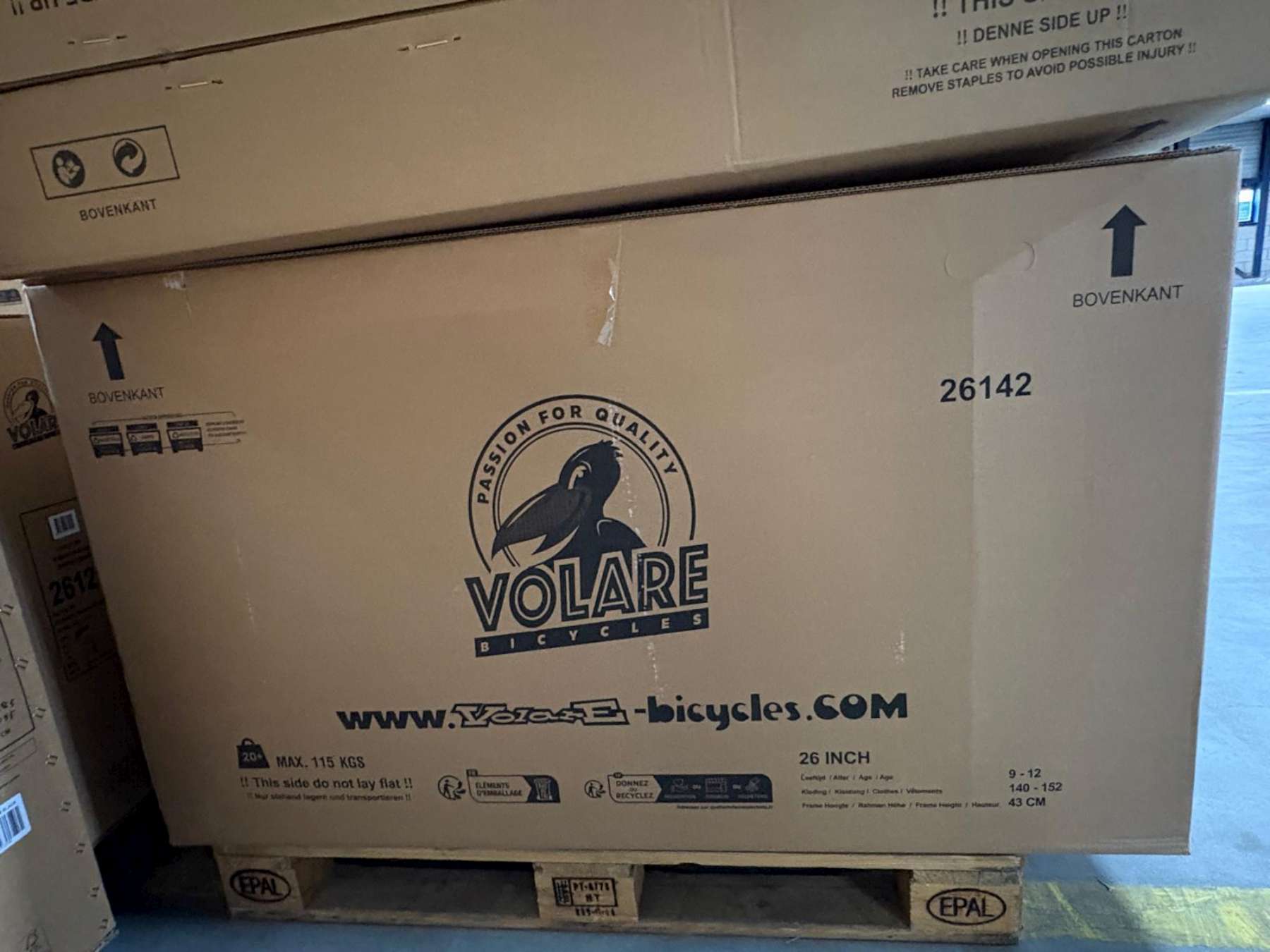 Volare | Meisjes Kinderfiets Excellent, 26 inch, Mat Roze - Afbeelding 13