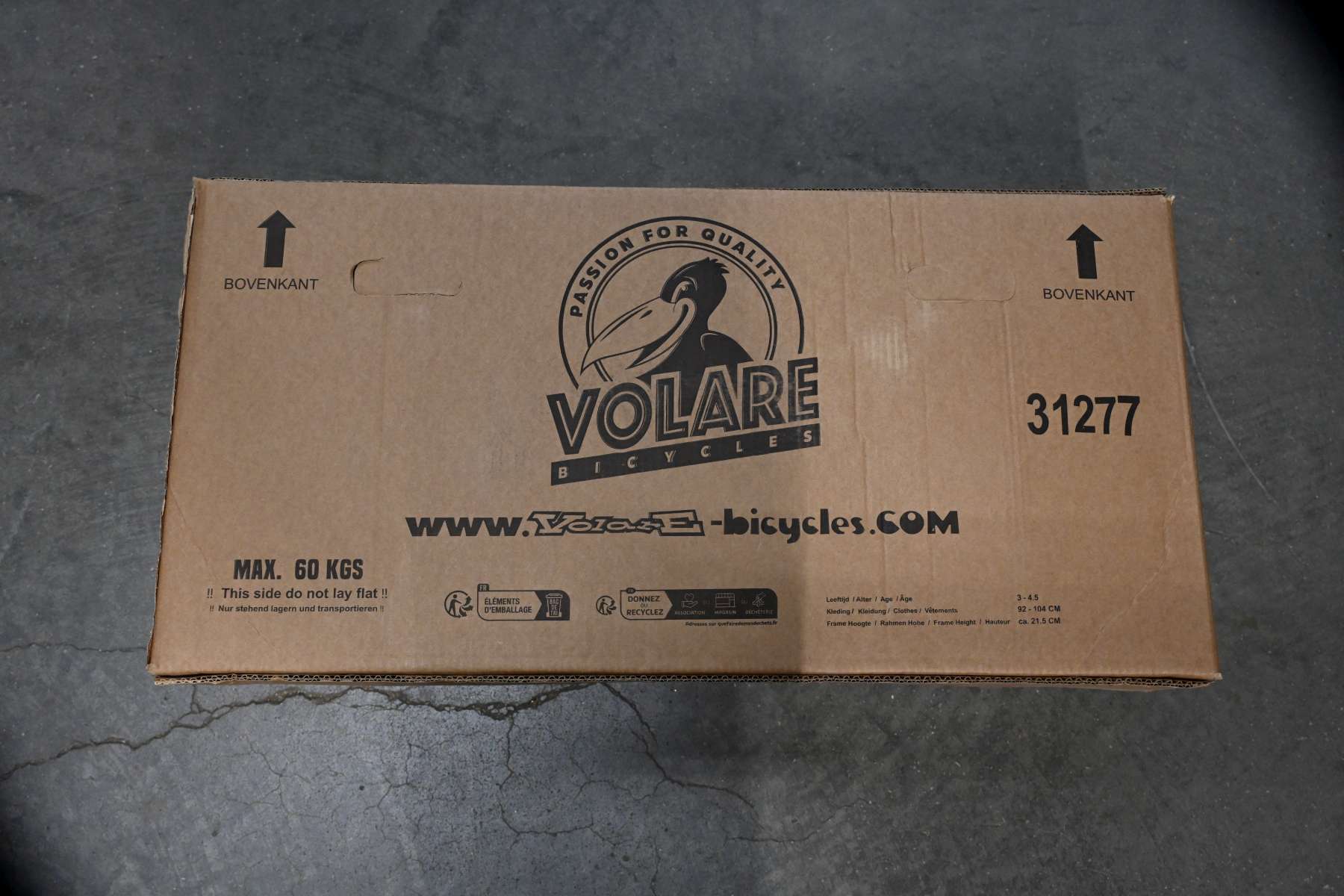 Volare | Jongens Kinderfiets Sportivo, 12 inch, Blauw Zwart, Twee Handremmen - Afbeelding 13