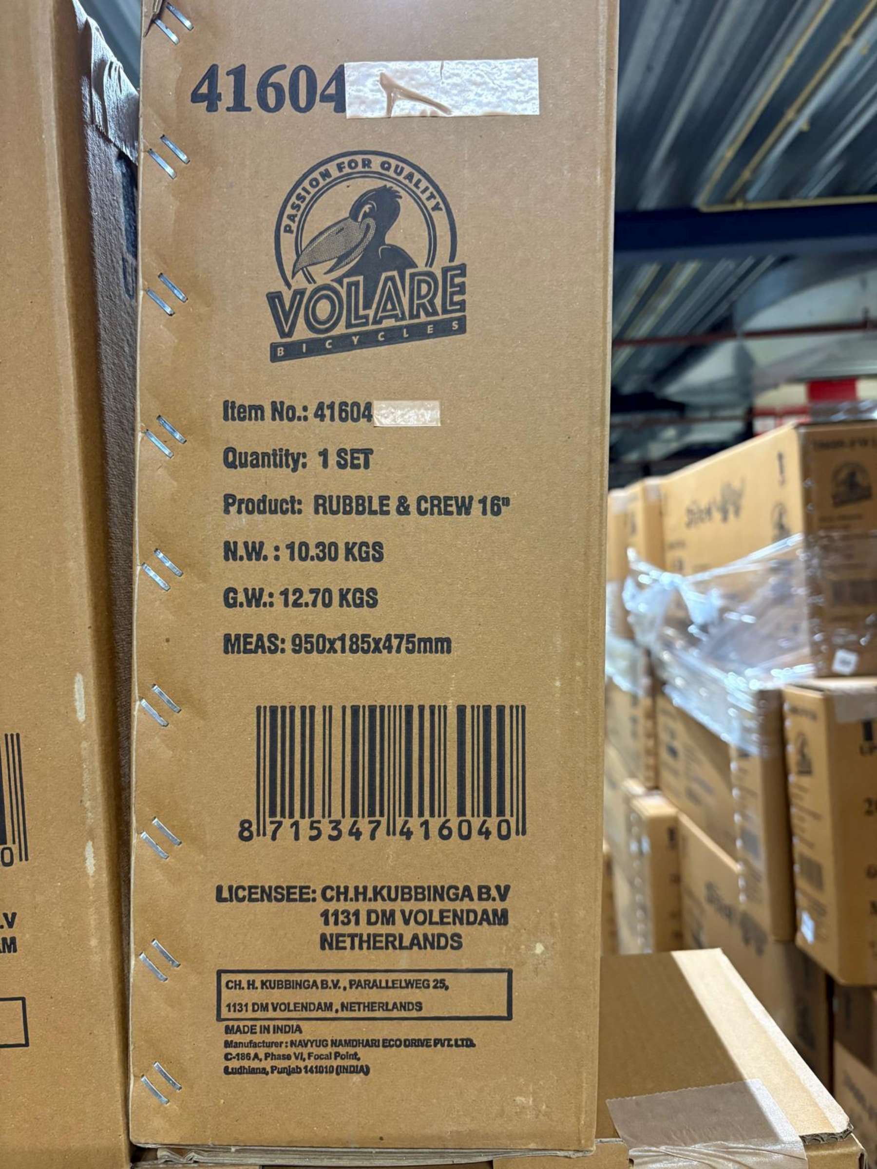 Nickelodeon | Jongens Kinderfiets Rubble & Crew, 16 inch, Blauw - Afbeelding 11