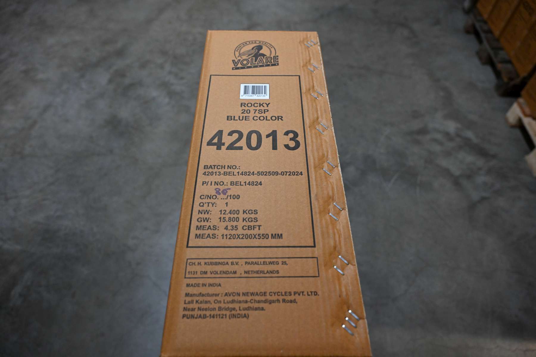 Volare Rocky Kinderfiets - 20 inch - 7 speed - Blauw - Afbeelding 14