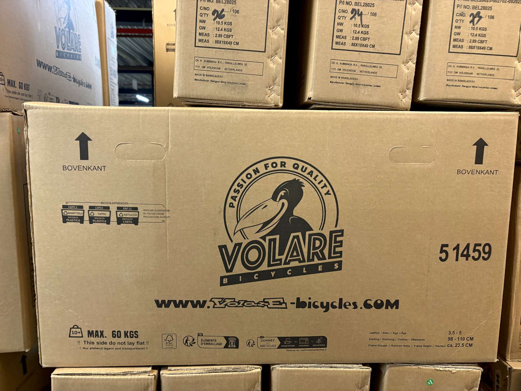 Volare | Meisjes Kinderfiets Ashley, 14 inch, Zwart - Afbeelding 11