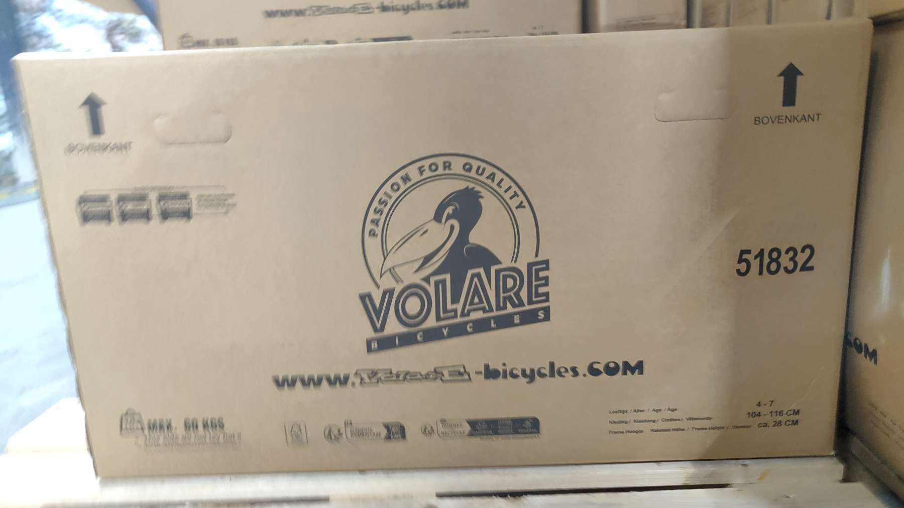 Volare | Meisjes Kinderfiets Blossom, 18 inch, Paars - Afbeelding 13