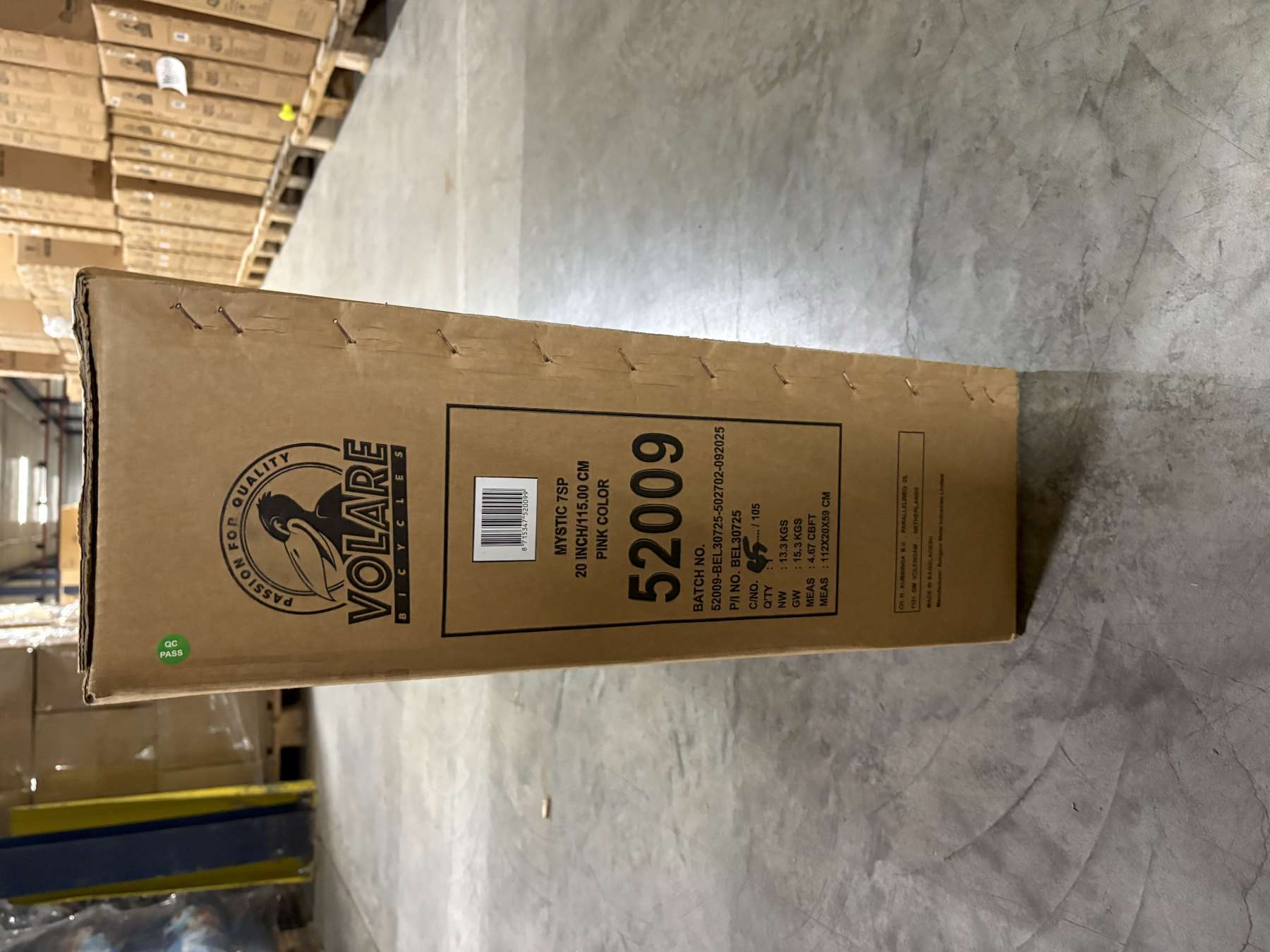 Volare Mystic Kinderfiets - 20 inch - Roze - 7 speed - Afbeelding 12