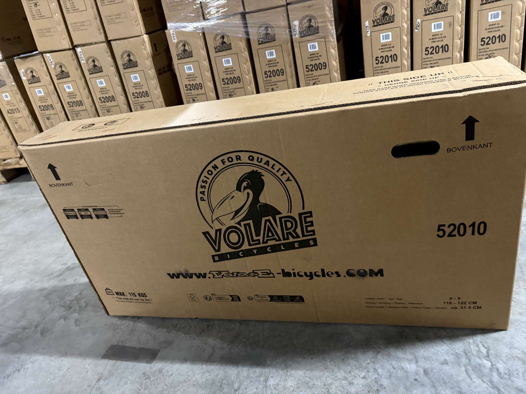 Volare Mystic Kinderfiets - 20 inch - Roze - Nexus 3 - Afbeelding 13