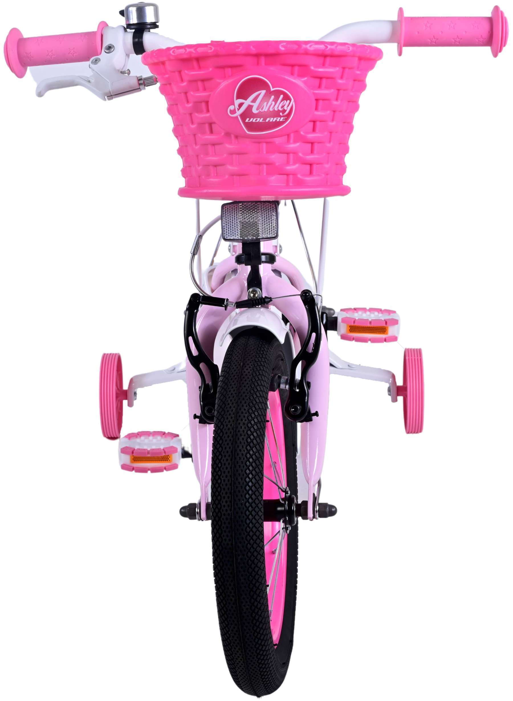 Volare | Meisjes Kinderfiets Ashley, 14 inch, Roze - Afbeelding 6