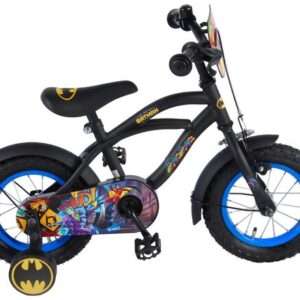 Warner Bros | Jongens Kinderfiets Batman, 12 inch, Zwart